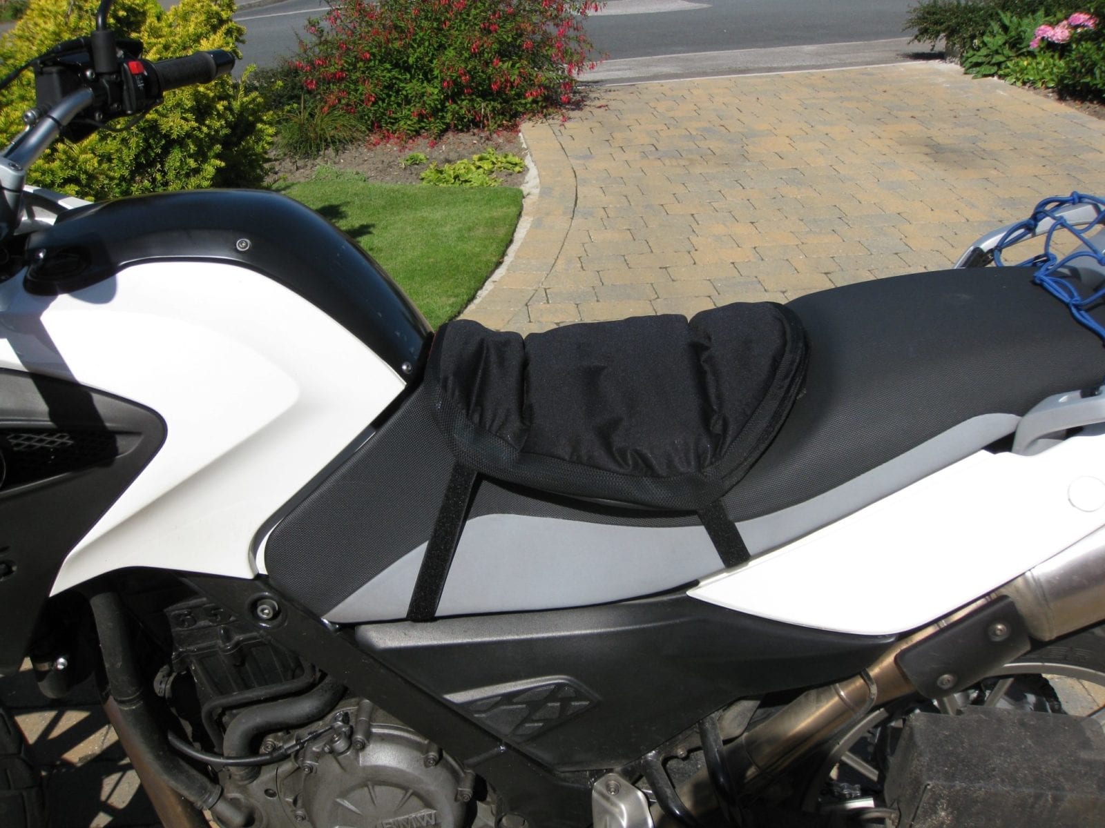 DebbonAir® Motorcycle Air Pad & Cover - Exterior Fitting ...